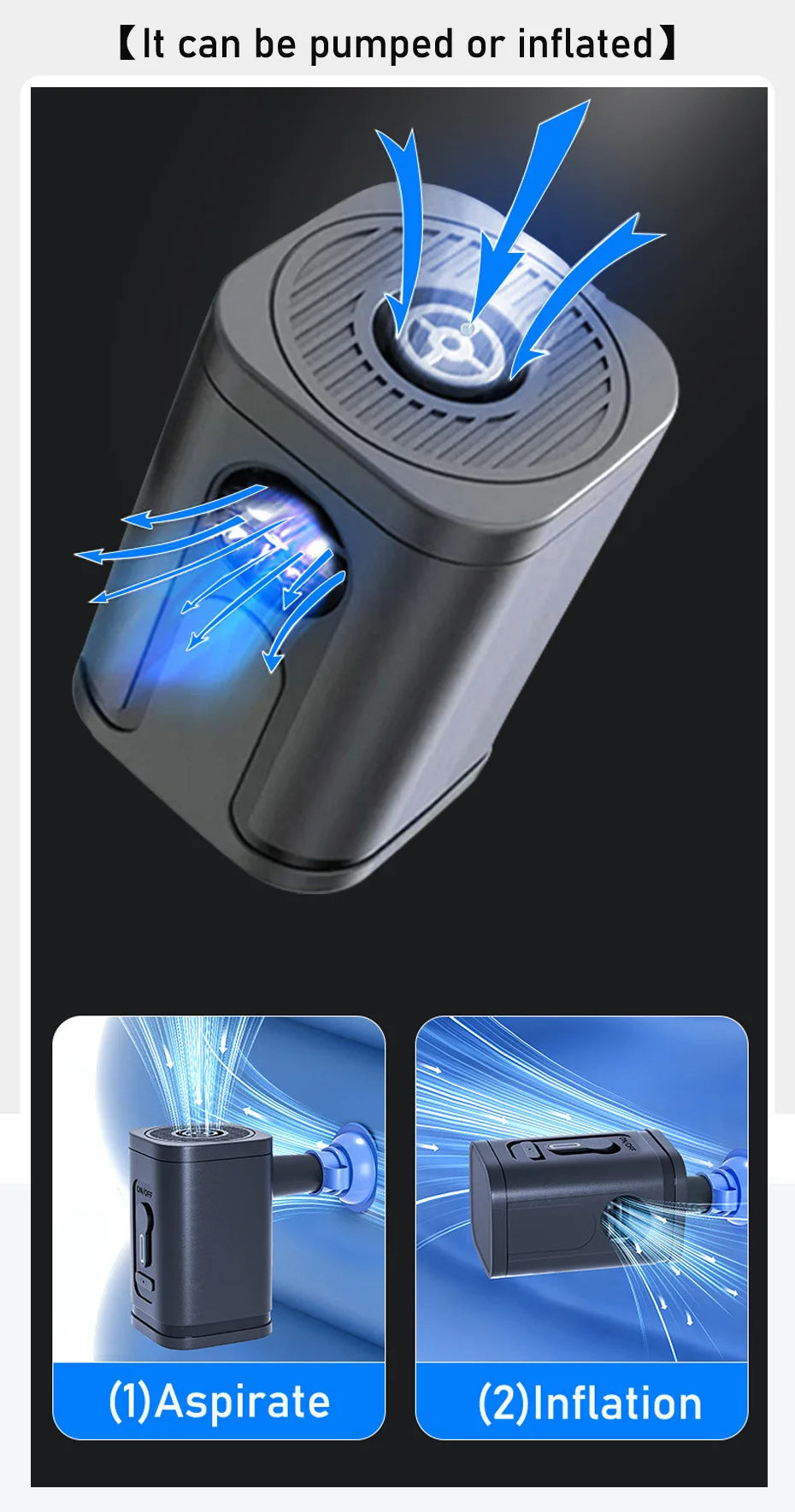 AIR VACPack - Backpack With Pump