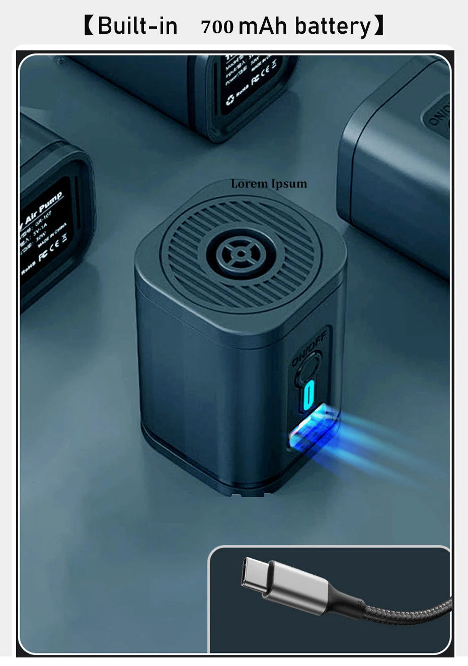 AIR VACPack - Backpack With Pump