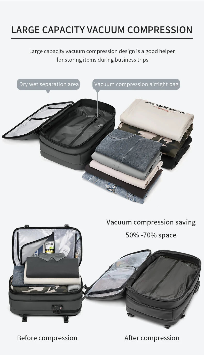 AIR VACPack - Backpack With Pump