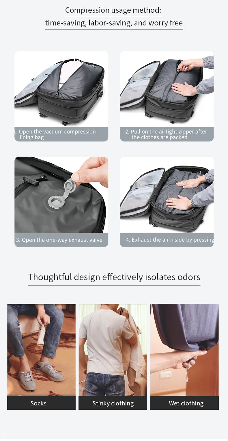 AIR VACPack - Backpack With Pump