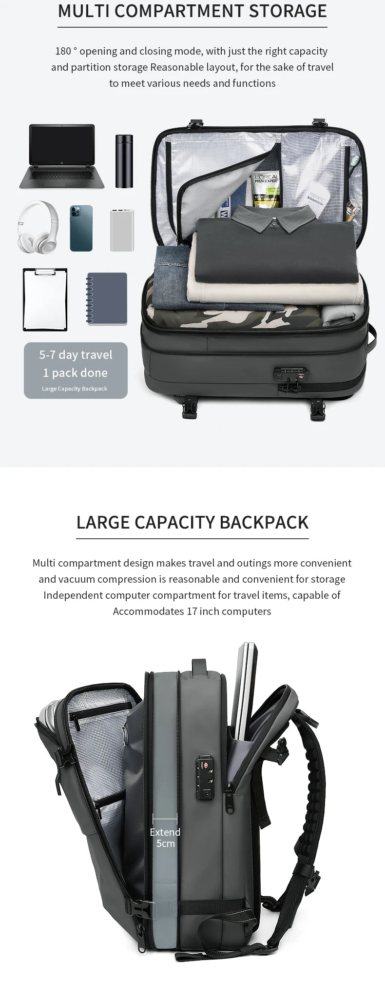 AIR VACPack - Backpack With Pump