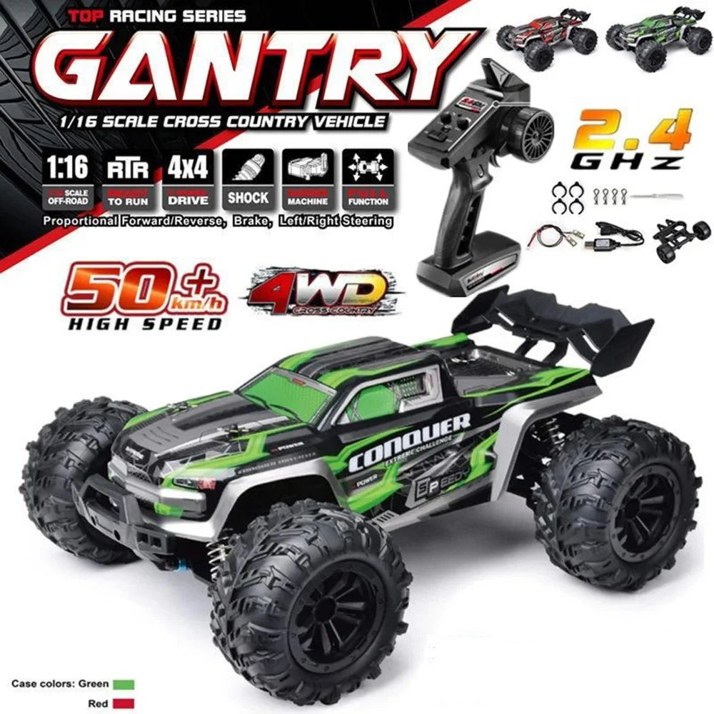 TITANX™ CONQUER – Large 1:16 Scale RC Car - Up to 34 mph