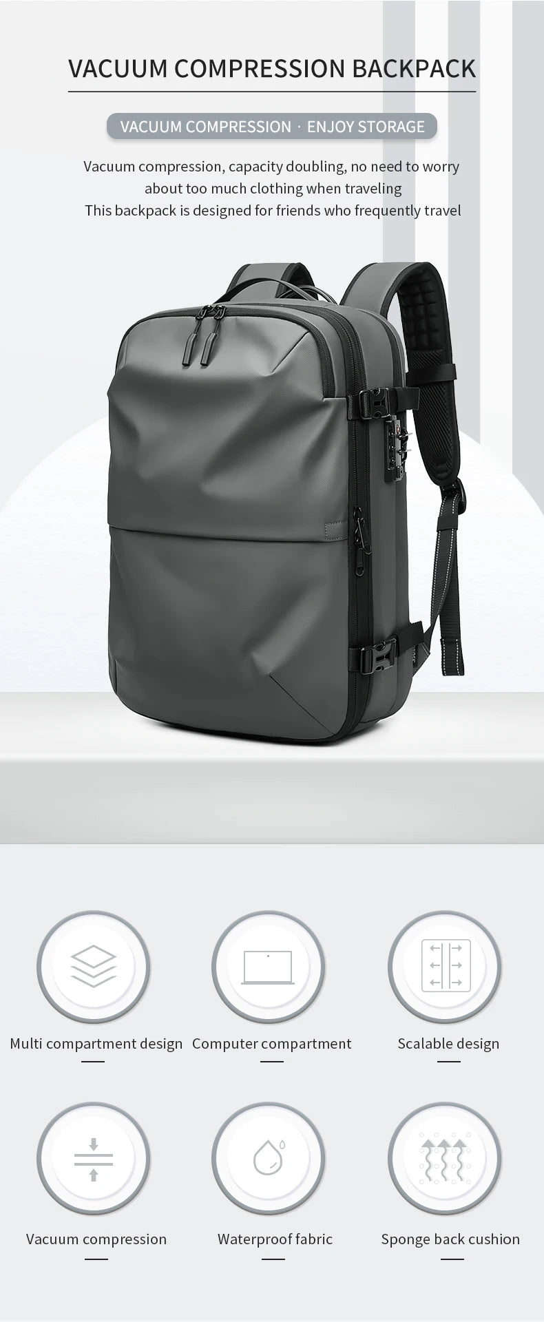 AIR VACPack - Backpack With Pump