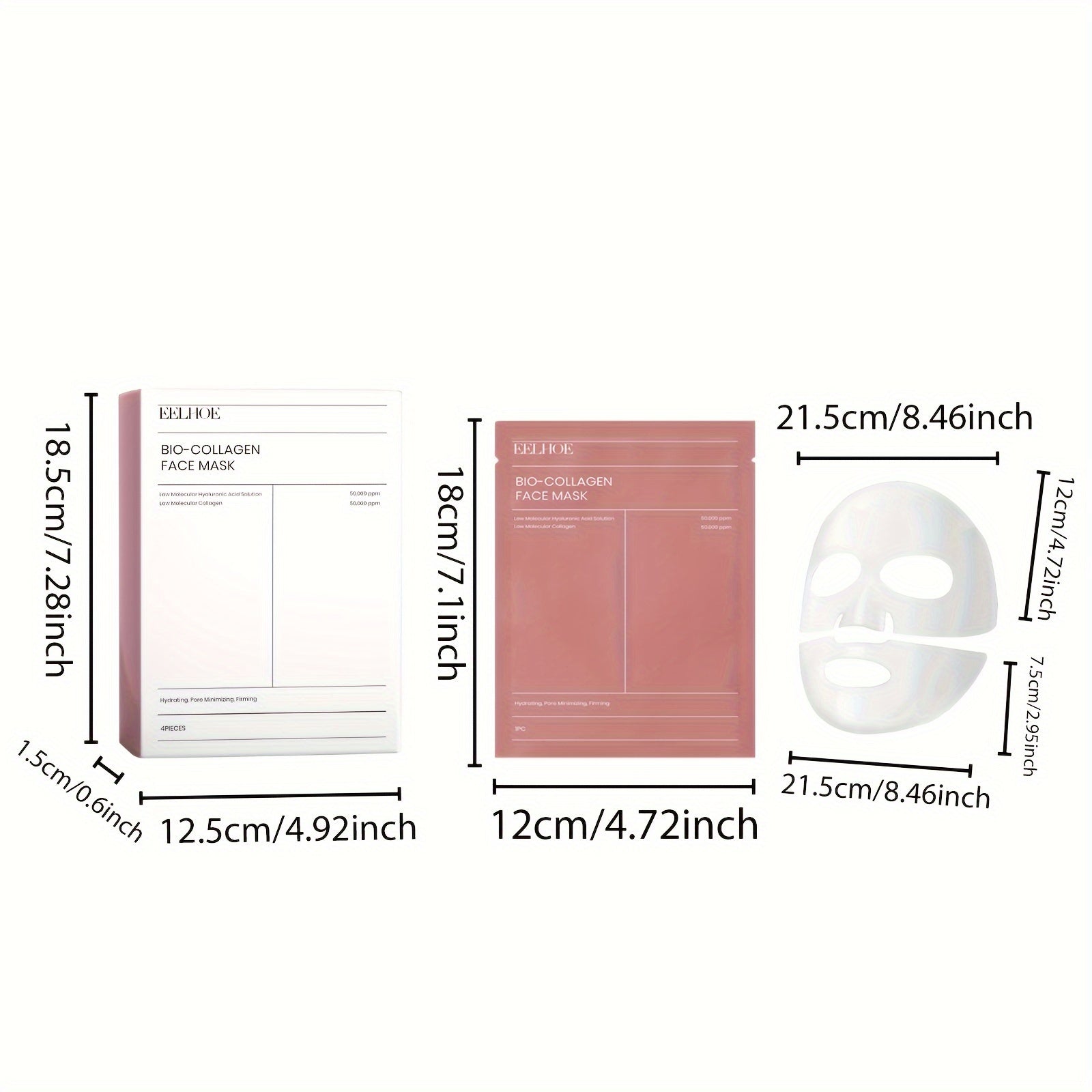 Collagen Facial Mask - Moisturizing, Smooth Skin