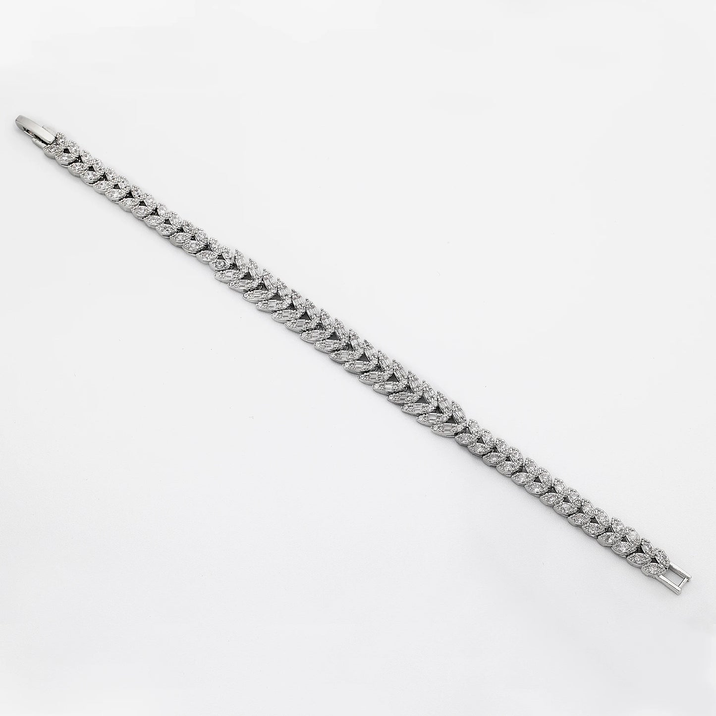 Luxury Women Jewelry Elegant Shape Bridal CZ necklace earrings bracelet ring jewelry sets & m Big Wedding Jewelry Sets For Bride