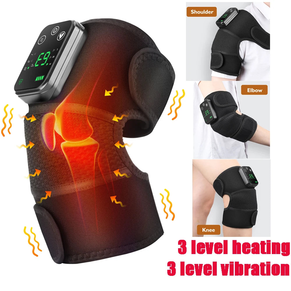 Smart LED Joint Massager: Deep Relief for Knee & Shoulder