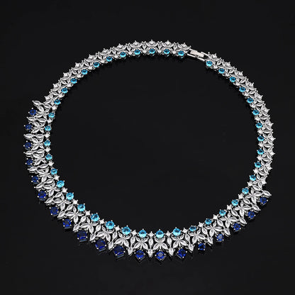 2025 New 4-piece Ring Cubic Zirconia Bridal Wedding Jewelry Set, Dubai Nigeria Crystal Wedding Jewelry Set