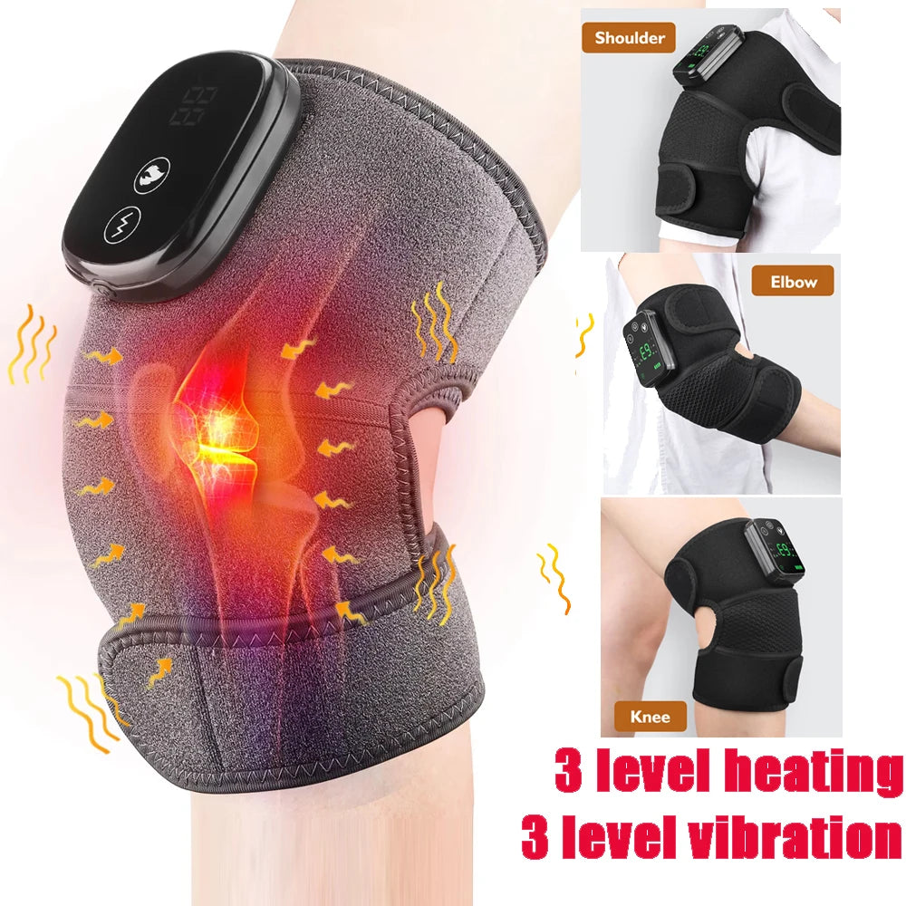 Smart LED Joint Massager: Deep Relief for Knee & Shoulder
