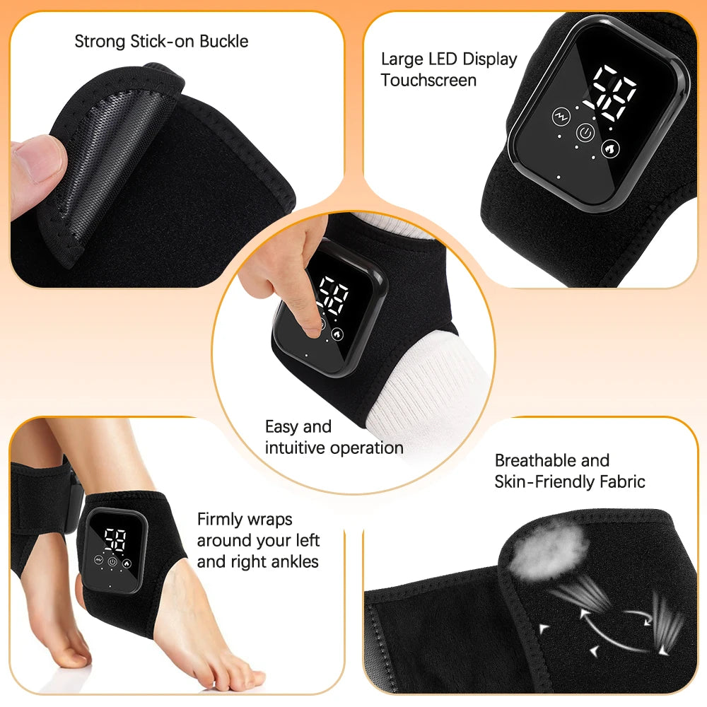Thermal Massage Ankle Brace