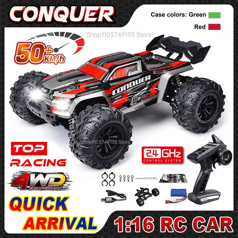 TITANX™ CONQUER – Large 1:16 Scale RC Car - Up to 34 mph