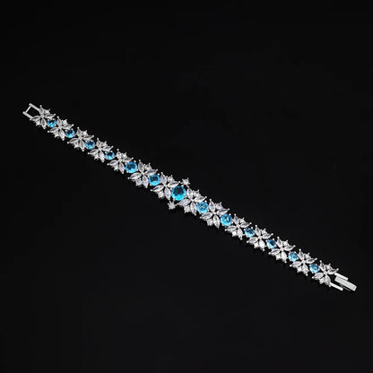 2025 New 4-piece Ring Cubic Zirconia Bridal Wedding Jewelry Set, Dubai Nigeria Crystal Wedding Jewelry Set