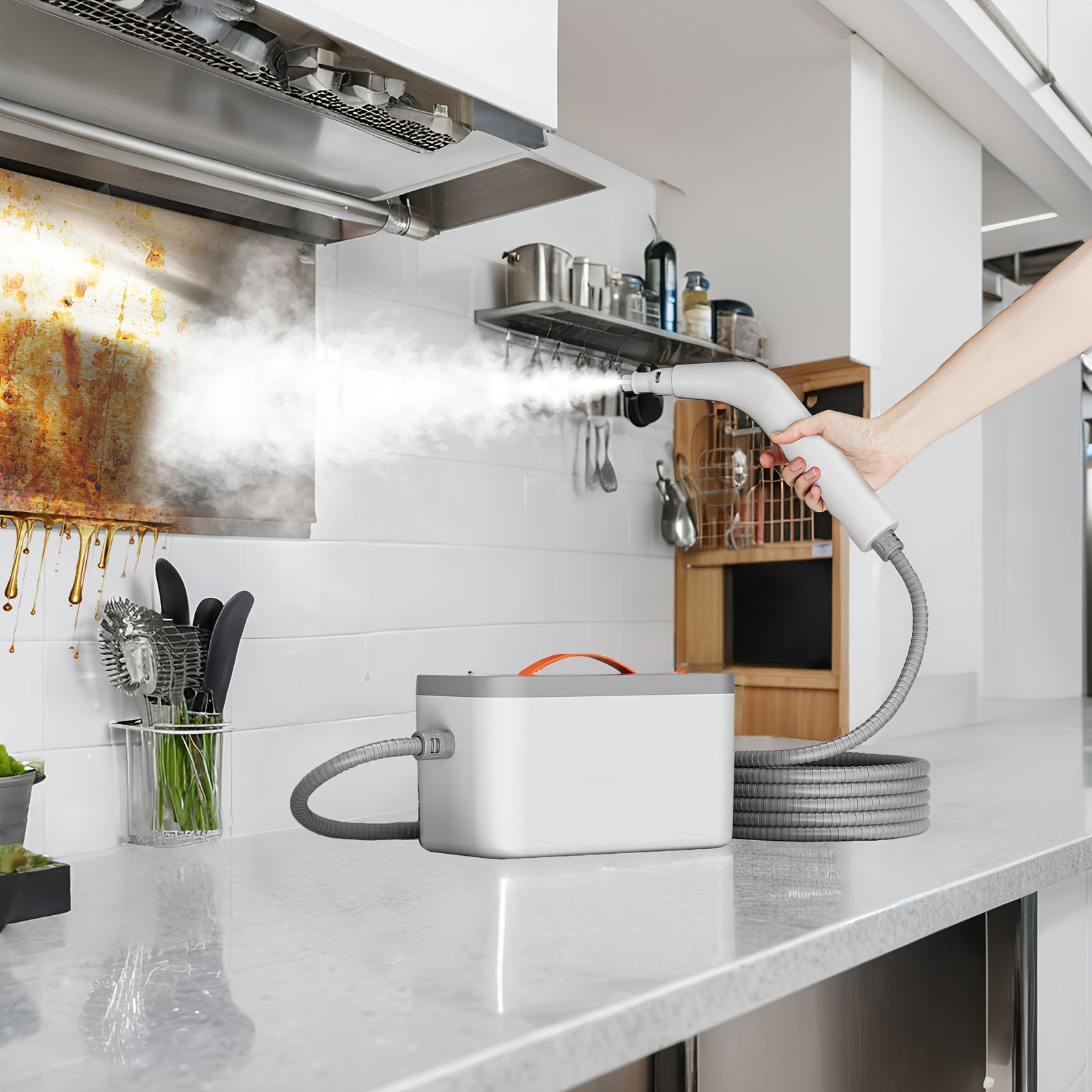 JetSteam Pro – 15-Second Heat-Up. 6-in-1 Deep Cleaning Power.